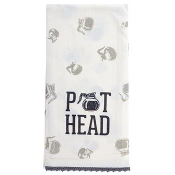 Flour Sack Tea Towel Pot Head-Lemons and Limes Boutique