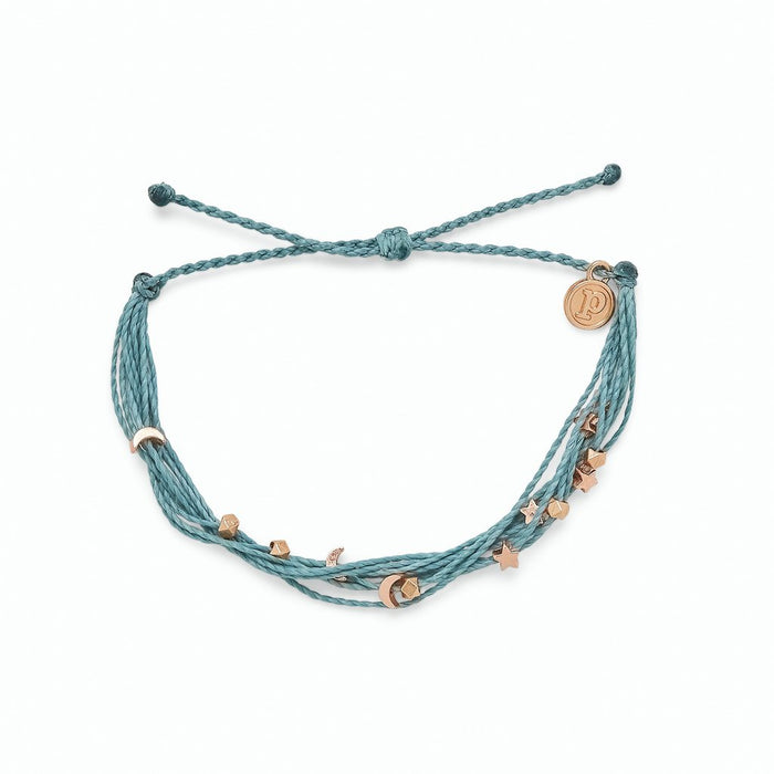 Pura Vida Celestial Malibu Bracelet in Smoke Blue-Bracelet-Lemons and Limes Boutique
