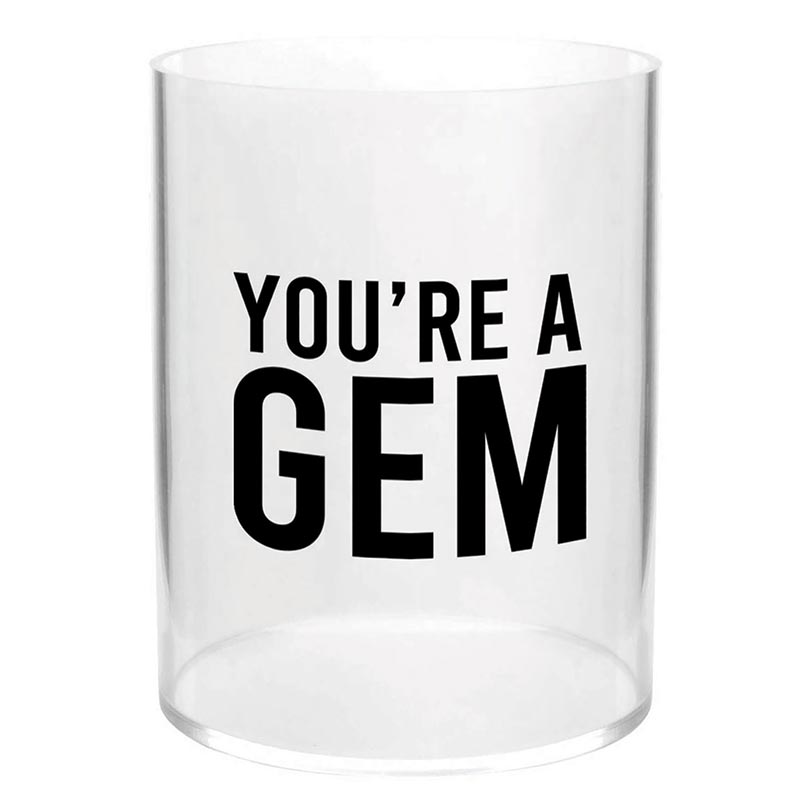 Acrylic Pen Holder - You're a Gem-Lemons and Limes Boutique