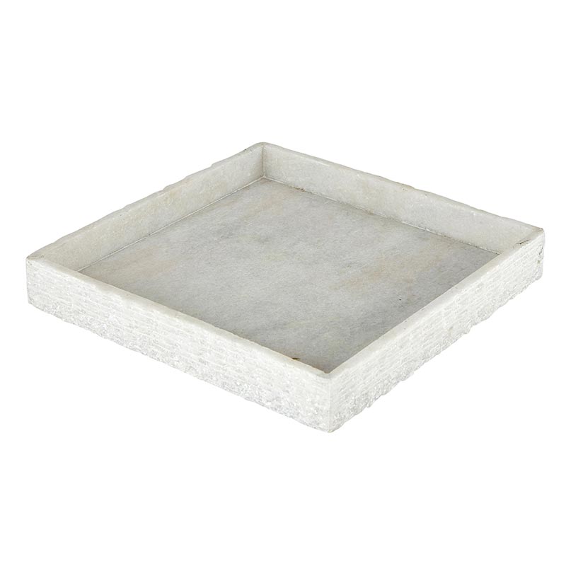 Square Marble Tray-Lemons and Limes Boutique