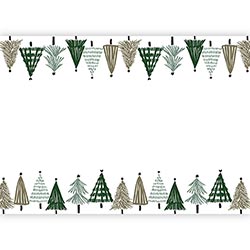 Paper Table Runner - Trees-Lemons and Limes Boutique