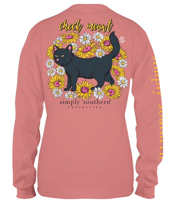 Simply Southern L/S Tee-Cat-Lemons and Limes Boutique