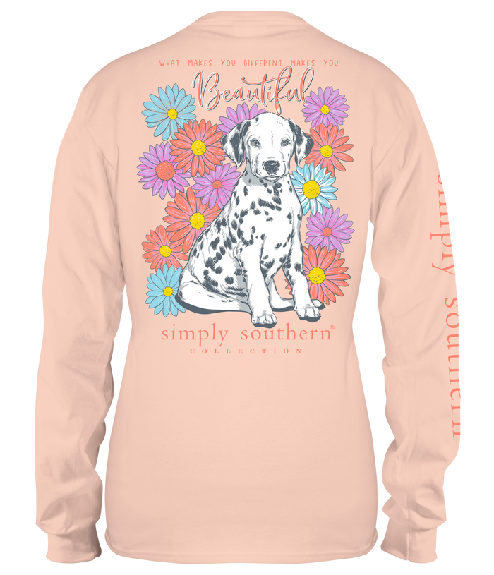 Simply Southern L/S Youth Tee- Different--Lemons and Limes Boutique