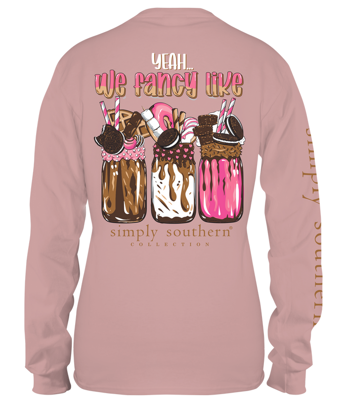 Simply Southern L/S Youth Tee - Fancy-Lemons and Limes Boutique