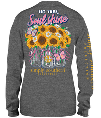 Simply Southern L/S Tee- Soul Shine-Graphic Tee-Lemons and Limes Boutique