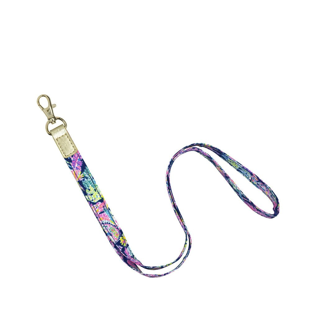 Lilly Pulitzer Lanyard - Seen and Herd--Lemons and Limes Boutique