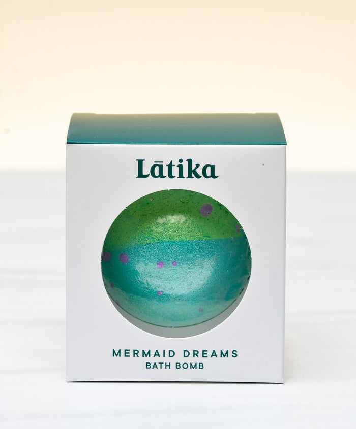 Mermaid Moisturizing Bath Bomb by Latika-default-Lemons and Limes Boutique