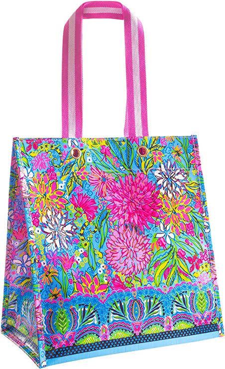 Lilly Pulitzer Insulated Market Shopper, Walking on Sunshine-Lemons and Limes Boutique