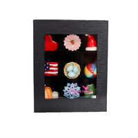 9 Piece Keepsake Box in Black by Nora Fleming-Home Decor-Lemons and Limes Boutique