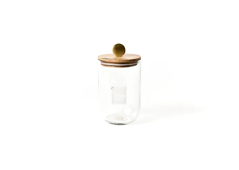 Mini Small Wooden Lid Jar by Happy Everything-Lemons and Limes Boutique