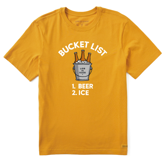 Men's Bucket List Crusher Tee-Lemons and Limes Boutique