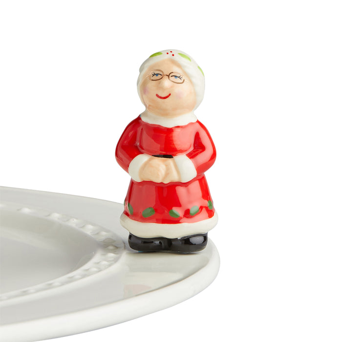 Retired Mrs Claus Mini by Nora Fleming-Lemons and Limes Boutique