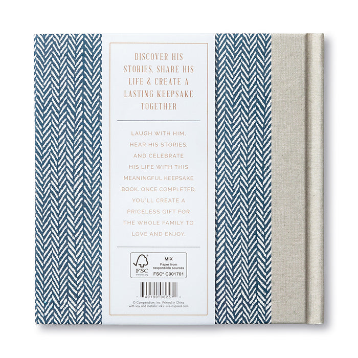 Grandpa Interview - My Grandpa Book-Gift-Lemons and Limes Boutique