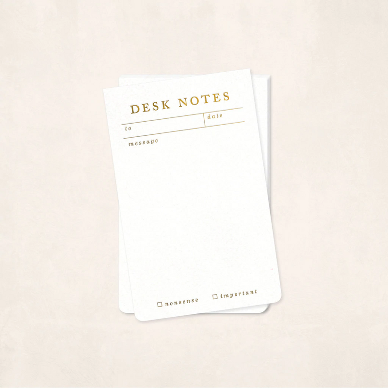 Desk Notes Notepad--Lemons and Limes Boutique