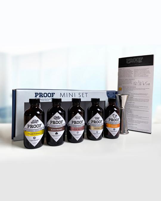 Old Fashioned Cocktail Syrup Mini Set by Proof-Cocktail Mixer-Lemons and Limes Boutique