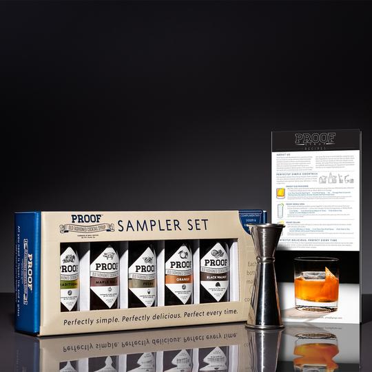 Old Fashioned Cocktail Syrup Mini Set by Proof-Cocktail Mixer-Lemons and Limes Boutique