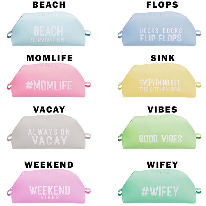 Simply Southern Zipper Pouch Momlife-Lemons and Limes Boutique