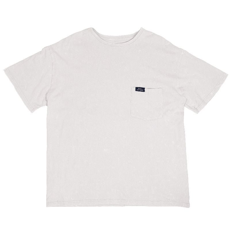 Simply Southern Mens S/S Tee with Pocket in Cloud-Lemons and Limes Boutique