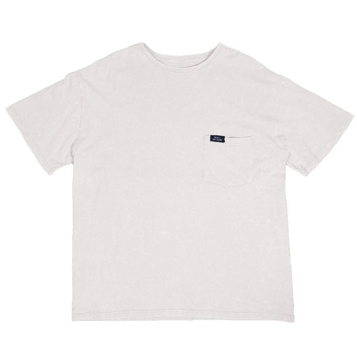 Simply Southern Mens S/S Tee with Pocket in Cloud-Lemons and Limes Boutique