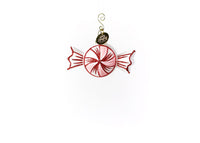 Peppermint Shaped Ornament - Happy Everything-Lemons and Limes Boutique