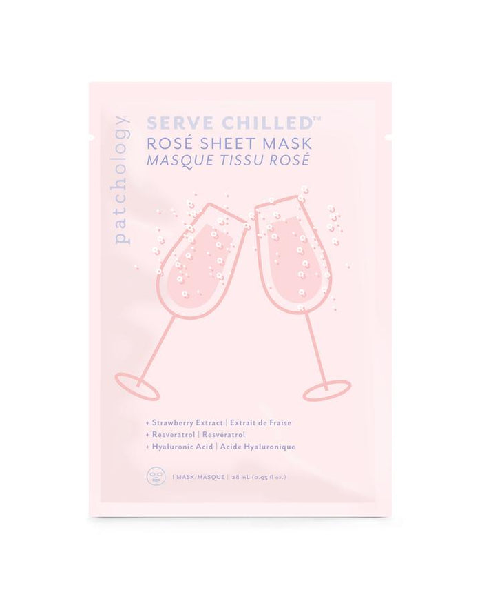 Serve Chilled™ Rosé Sheet Mask-Beauty-Lemons and Limes Boutique
