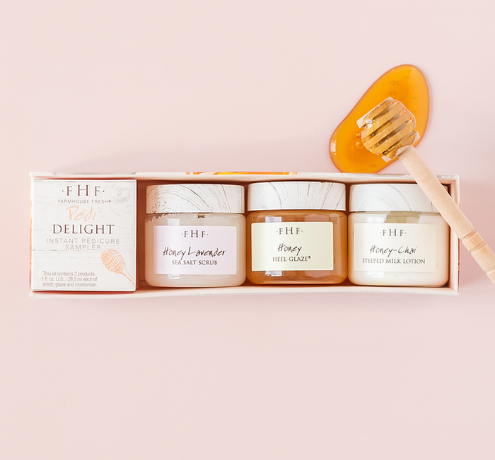 Pedi Delight Instant Pedicure Sampler by FarmHouse Fresh-Beauty-Lemons and Limes Boutique