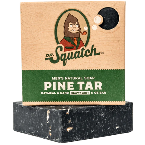Pine Tar Bar Soap by Dr. Squatch--Lemons and Limes Boutique