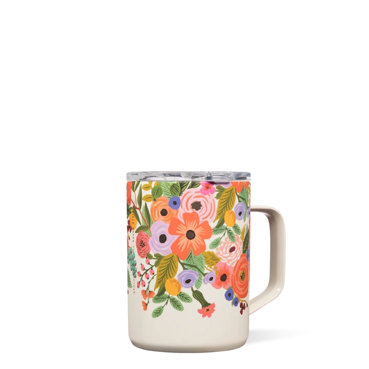 16oz Mug in Rifle Paper Garden Party--Lemons and Limes Boutique