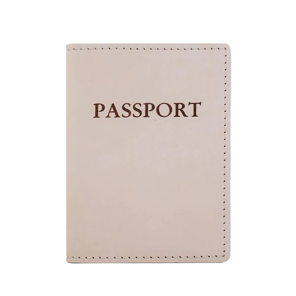 Passport Cover-Natural - Rustico--Lemons and Limes Boutique