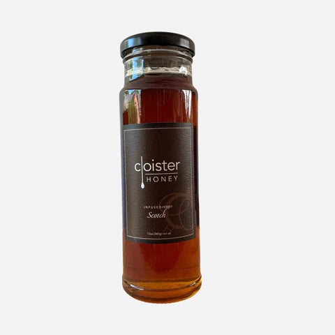 Scotch Infused Cloister Honey-3oz.--Lemons and Limes Boutique