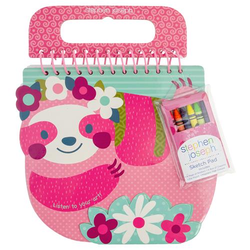 SHAPED SKETCH PAD SLOTH-Lemons and Limes Boutique
