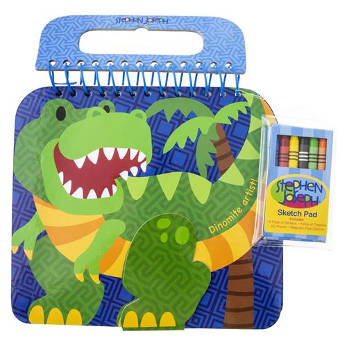 SHAPED SKETCH PAD DINO-Lemons and Limes Boutique