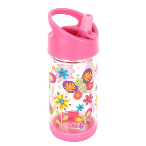 Stephen Joseph Kids Flip Top Bottle - Assorted Styles-Butterfly-Lemons and Limes Boutique