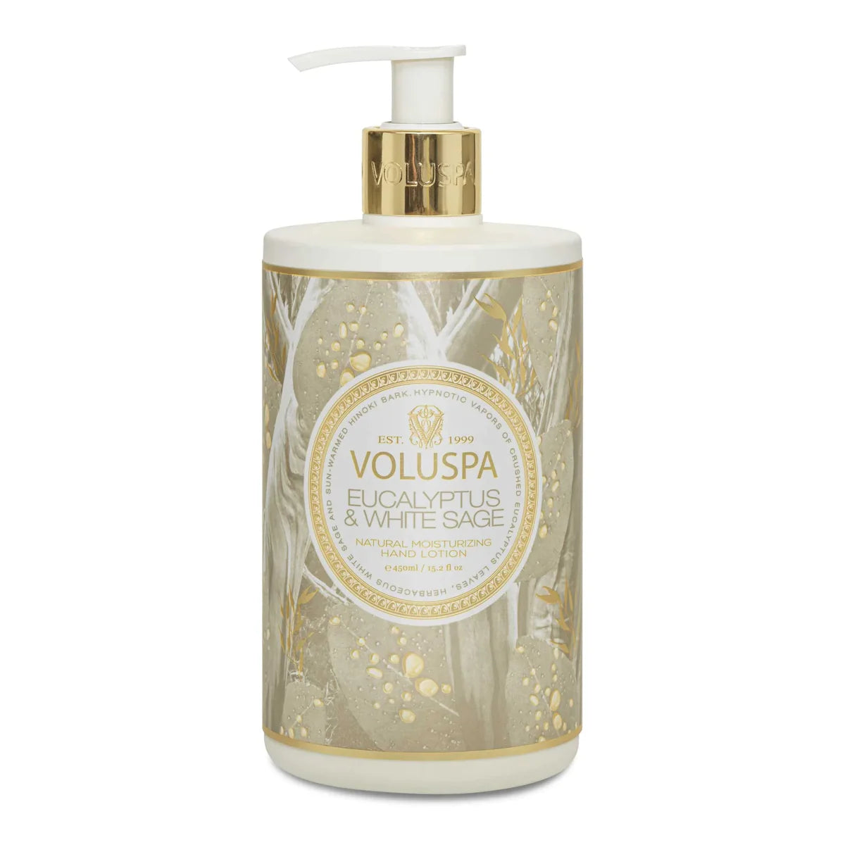 Eucalyptus & White Sage Hand Lotion Voluspa-Lemons and Limes Boutique
