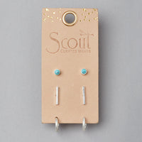 Scout Scarlett Stud Trio-Silver-Lemons and Limes Boutique