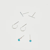 Scout Scarlett Stud Trio-Silver-Lemons and Limes Boutique