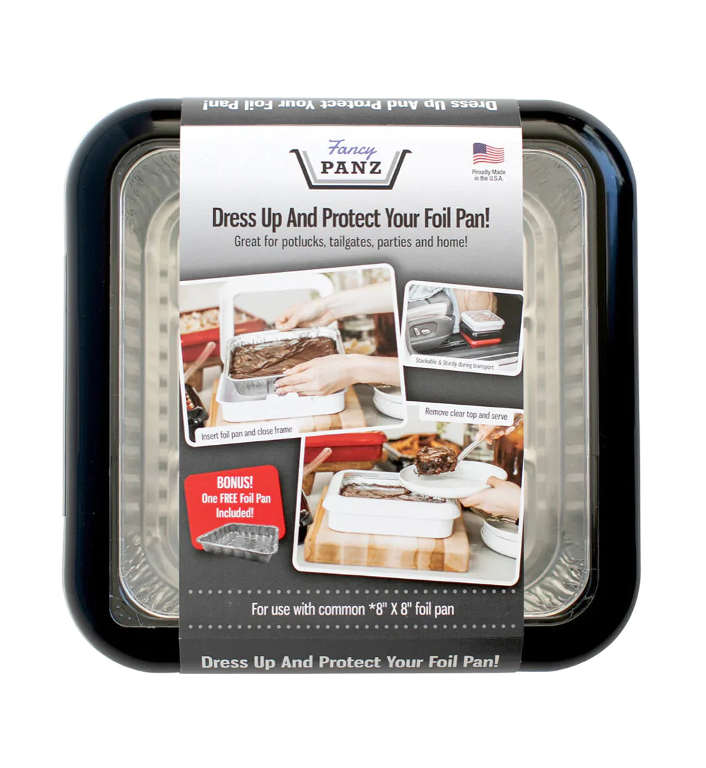 Fancy Panz 8x8 Charcoal w/ Spoon-Lemons and Limes Boutique