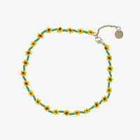 Pura Vida Sunflower Seed Bead Anklet-Lemons and Limes Boutique
