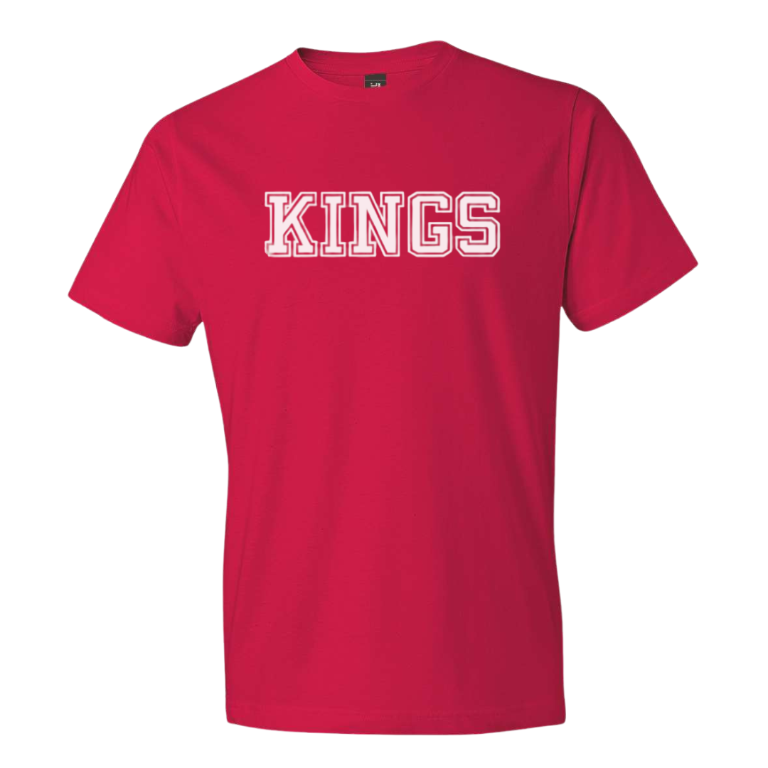 Kings Block T-Shirt on Red--Lemons and Limes Boutique
