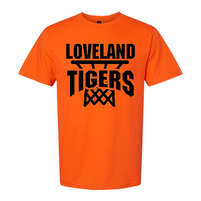 Loveland Tigers Hoops T-Shirt Basketball--Lemons and Limes Boutique