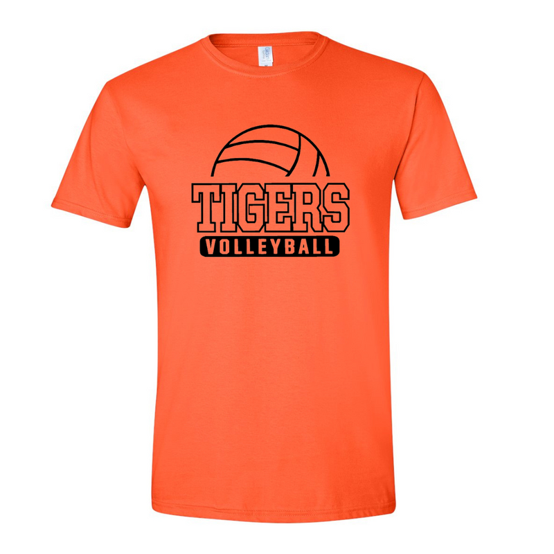 Tigers Volleyball Original in Orange--Lemons and Limes Boutique