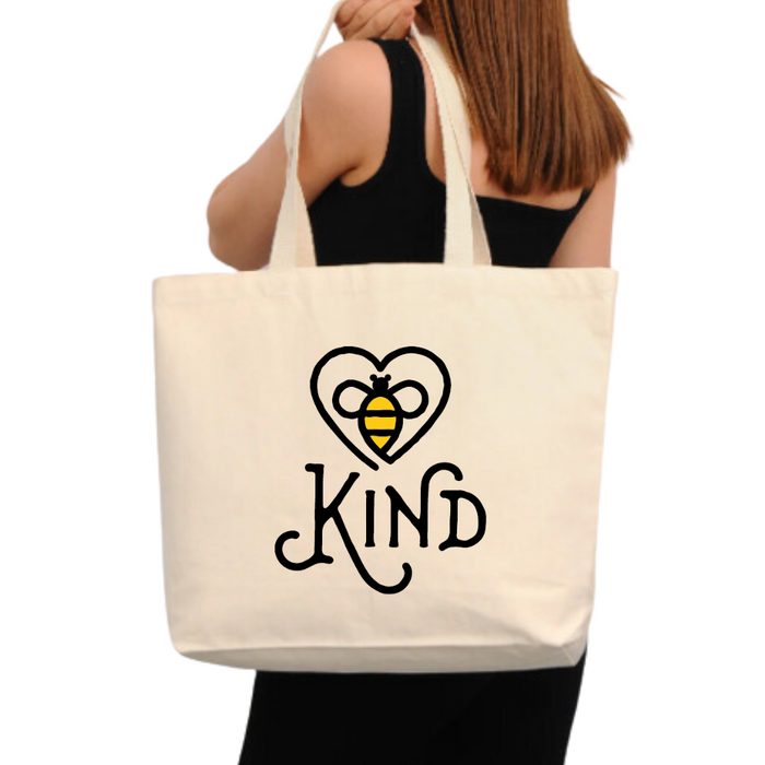 Bee Kind Tote Bag-Lemons and Limes Boutique
