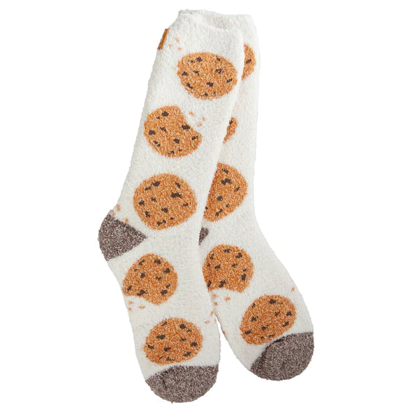 Holiday Cozy Crew Socks-Asstd.-Lemons and Limes Boutique