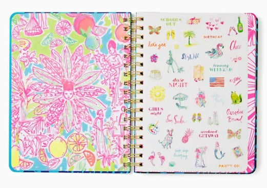 12 Month Large Agenda in My Favorite Spots by Lilly Pulitzer-Planner-Lemons and Limes Boutique
