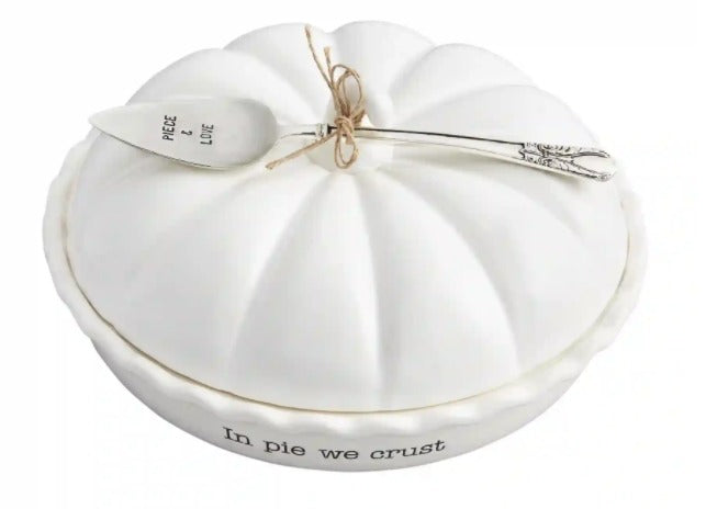 Pumpkin Pie Dish Set-Serving Piece-Lemons and Limes Boutique