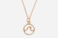 Pura Vida Wave Necklace in Rose Gold-Necklace-Lemons and Limes Boutique