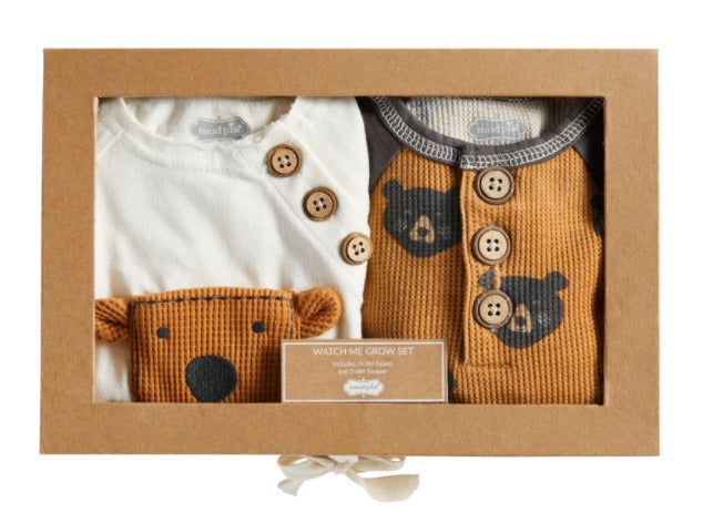 Bear Watch Me Grow Set-Lemons and Limes Boutique