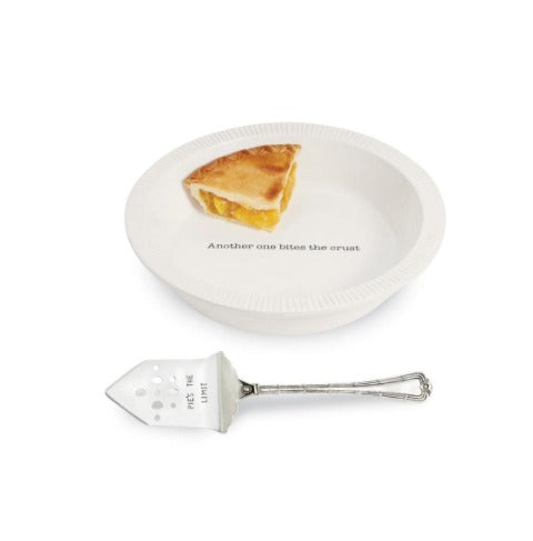 Circa Pie Platter with Server Set-Serving Piece-Lemons and Limes Boutique
