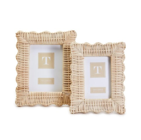 Wicker Weave Photo Frame-Frame-Lemons and Limes Boutique