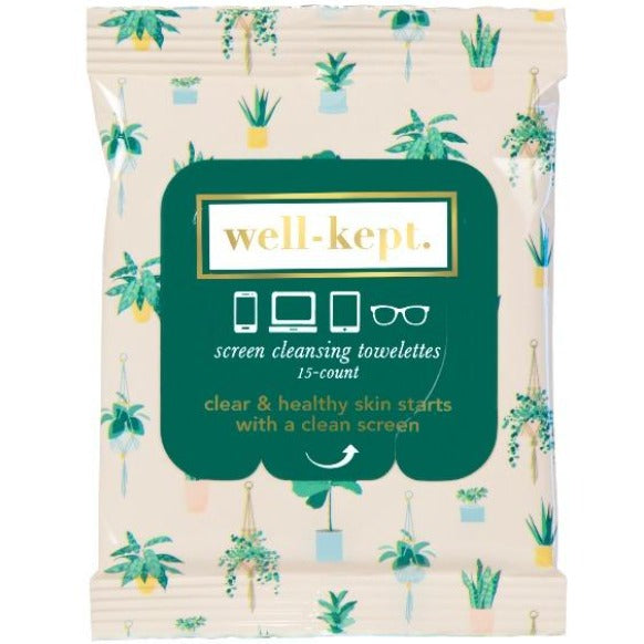Well Kept Plant Lady Screen Wipes--Lemons and Limes Boutique